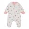 Человечек для новорожденных ЛяЛя 0 - 3 мес Футер Молочный/Розовый 8ФТ036_6-04
