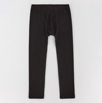 Подштанники детские ЛяЛя 5 - 17 лет Футер Черный 10СН121_6-64