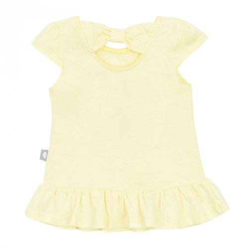 Футболка для девочки ЛяЛя 1 - 2 лет Кулир Желтый 3КЛ020_2-306