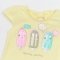 Футболка для девочки ЛяЛя 1 - 2 лет Кулир Желтый 3КЛ020_2-306