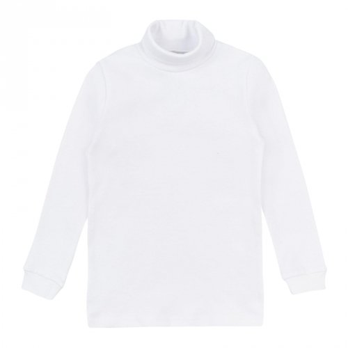 Водолазка детская ЛяЛя 5 - 12 лет Рибана Белый 3ЛС128_2-16