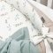 Кокон для новорожденных Маленькая Соня Веточки котики мята Бежевый/Мятный 5019753