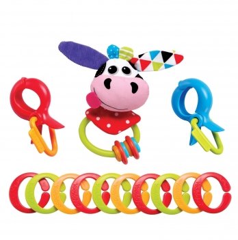 Игрушка-цепочка Yookidoo 70637 Коровка 