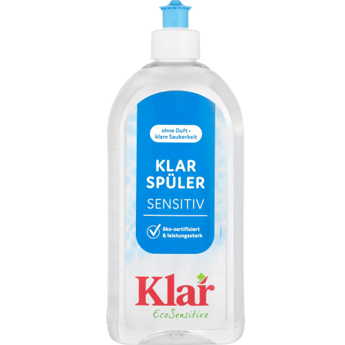 Органический ополаскиватель для посудомоечных машин Klar 0,5 л