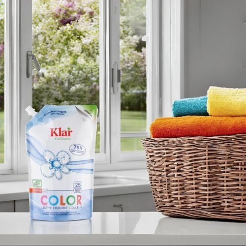 Жидкое средство для стирки Klar Color Без запаха Ecо Pack 1,5 л 4019555706059