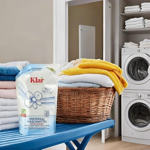 Жидкое средство для стирки Klar Мыльный орех Без запаха Ecо Pack 1,5 л 4019555706066