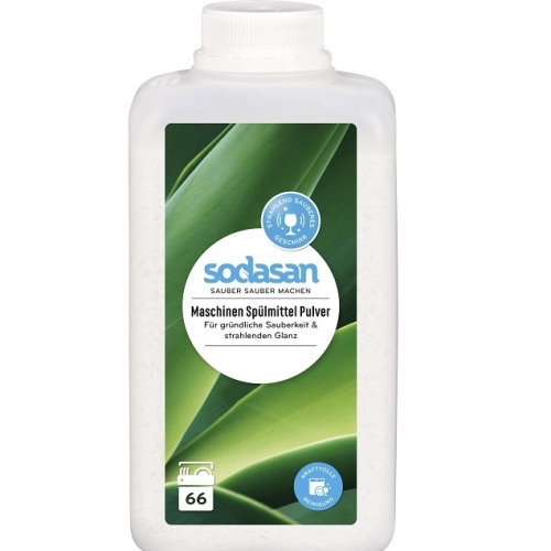 Органический порошок-концентрат  для посудомоечных машин Sodasan, 24, 1 кг
