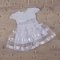 Платье детское с коротким рукавом Бетис Маленькая леди 0-6 мес Белый 27070289