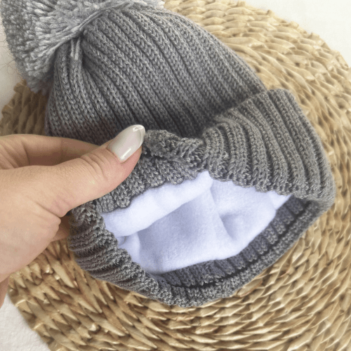 Зимняя шапка детская Kid's Fantasy Snowfall 6 - 24 мес Серый 4047