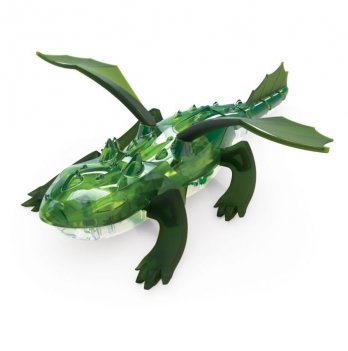 Интерактивная игрушка наноробот Hexbug Dragon Single на ИК управлении Зеленый 409-6847 green