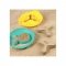 Игрушка для ванны и пляжа Quut, Волшебные формочки STAR FISH, цвет зеленый + желтый