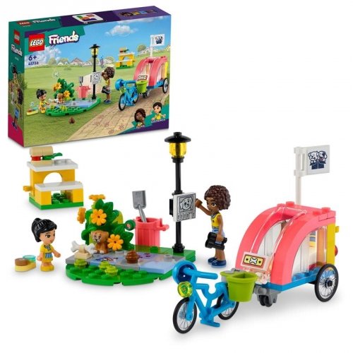 Конструктор LEGO Friends Велосипед для спасения собак 41738