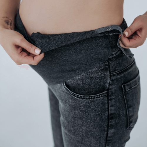 Джинсы для беременных Мамин Дім Джинс Темно-серый 43000