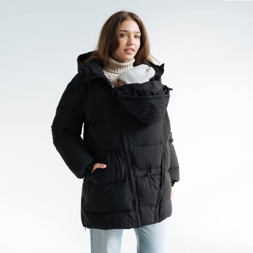 Зимняя слингокуртка для беременных Love & Carry Черный LCM3331