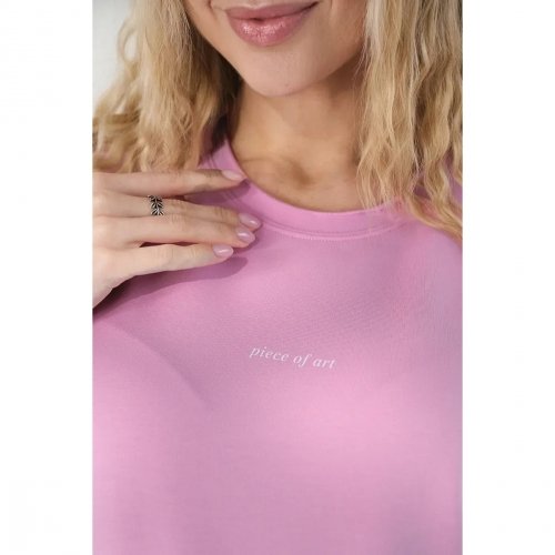 Футболка для беременных и кормящих Юла Мама Viva Розовый NR-26.033