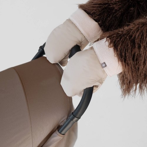 Муфта для рук на коляску на флисе Love & Carry Бежевый LC1212