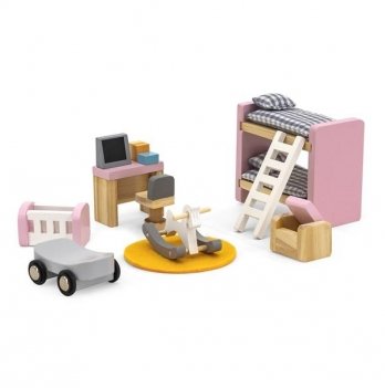 Мебель для кукол Viga Toys PolarB Детская комната 44036