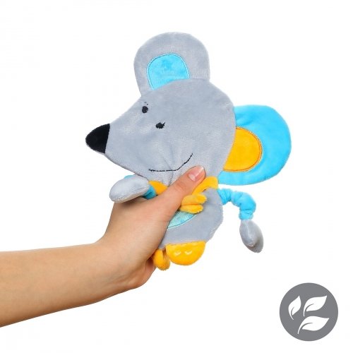 Игрушка обнимашка для малышей BabyOno Мышка Кирстин 445