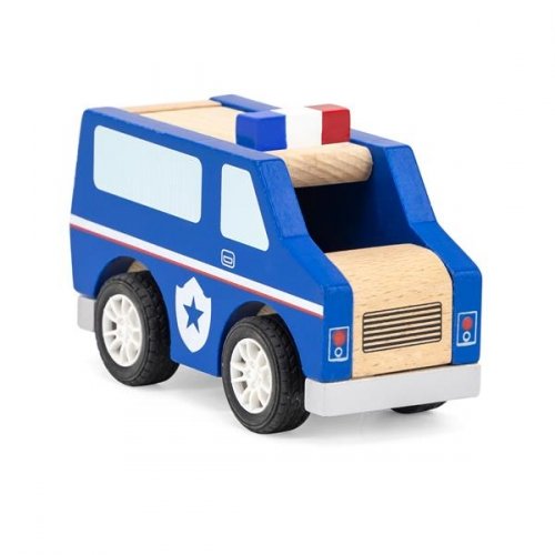 Детская игрушка из дерева машинка Viga Toys Полицейская 44513