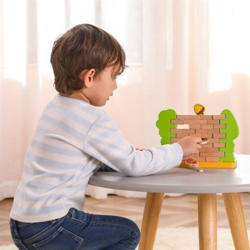 Настольная игра для детей Viga Toys Стена из кирпичиков 44566