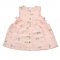 Летнее платье для девочки Minikin Бон Вояж 9 - 24 мес Муслин Персиковый 223914