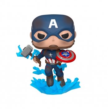Игровая фигурка Funko POP! Avengers Endgame Мстители Финал Капитан Америка с мьельниром 45137