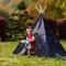 Детская палатка вигвам Babyhood Звездное небо 110х162 см AS-303