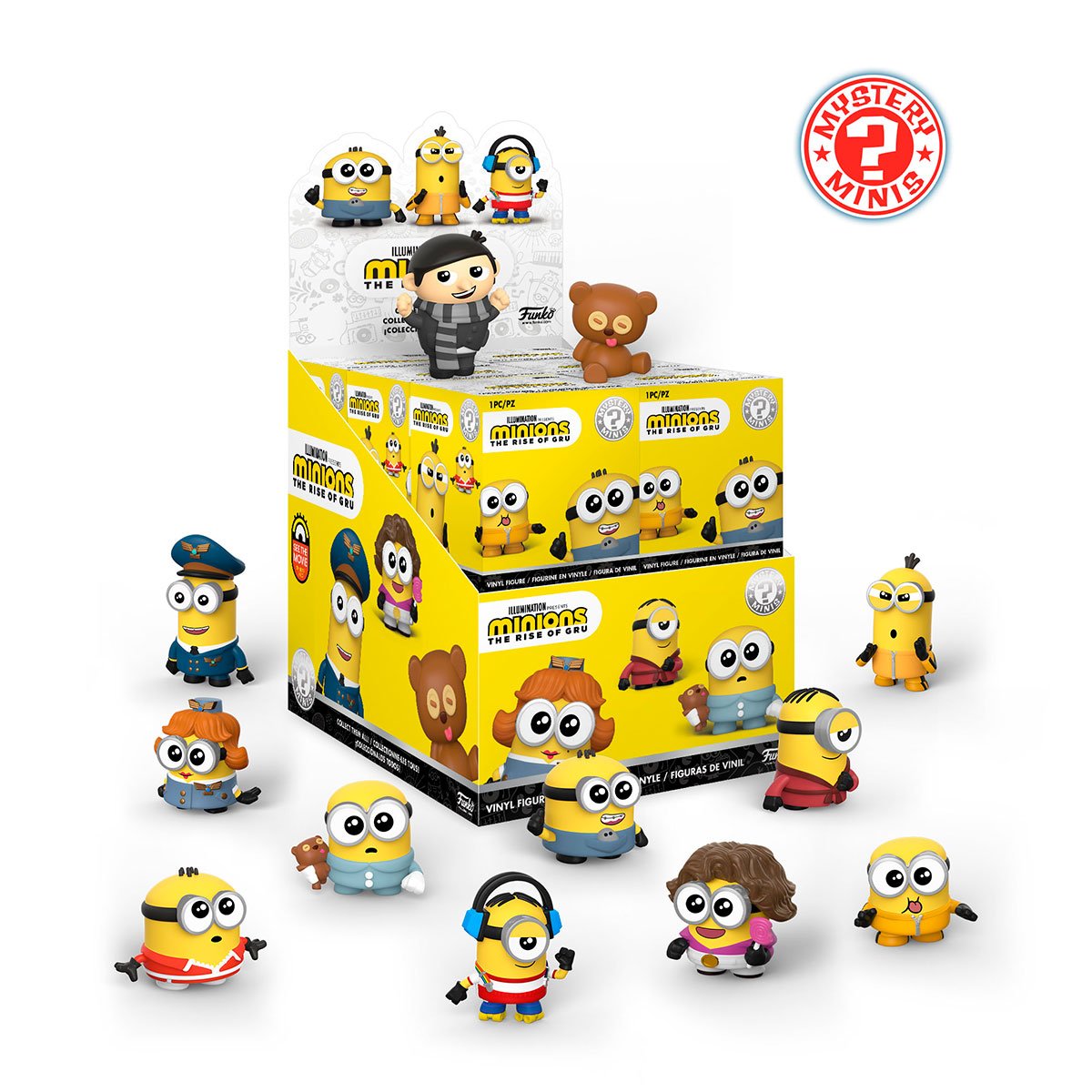 Игровая фигурка сюрприз Funko Mystery Minis Minions Миньоным 47794 Игровая фигурка сюрприз Funko Mystery Minis Minions Миньоным 47794
