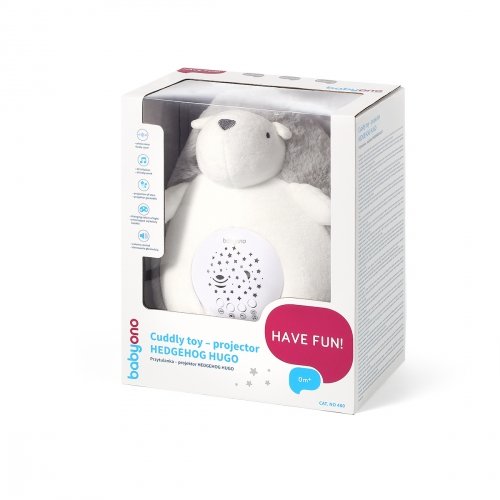 Ночник-проектор BabyOno Ежик Хьюго 480