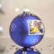 Новогодний шар на елку Santa Shop Патриотическая Марка Переможного Нового року! Синий 8,5 см 4820001129359