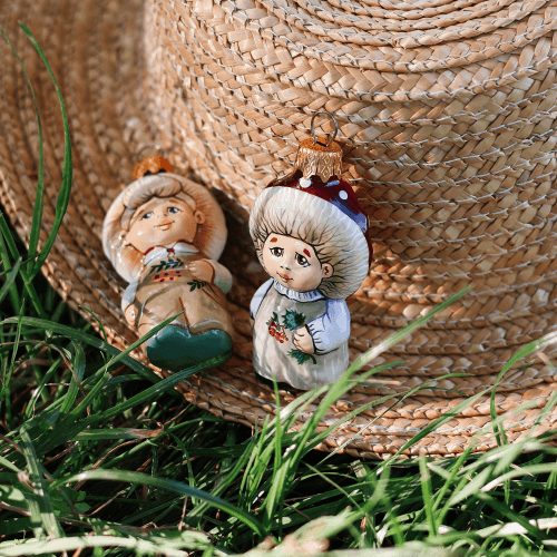 Елочная игрушка Rizdviani Istorii Мальчик-Масленок 8 см 4820001155358