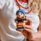 Елочная игрушка Rizdviani Istorii Украинские истории Кума-Стефанія 14 см 4820001165609