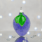 Елочная игрушка Santa Shop Слива Фиолетовый 8 см 4820001180145
