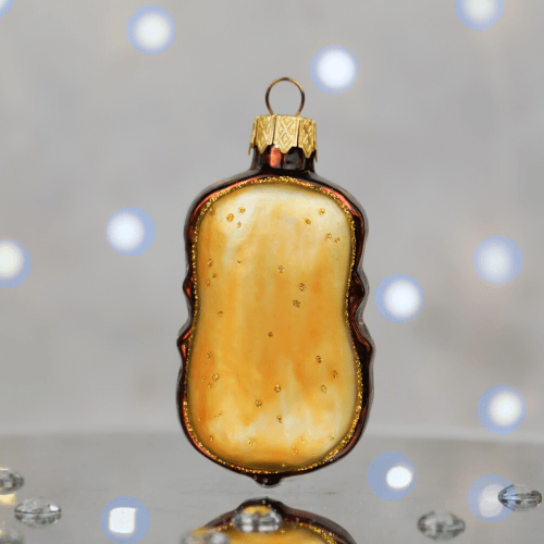 Елочная игрушка Santa Shop Скрипка Золотой 8 см 4820001180176