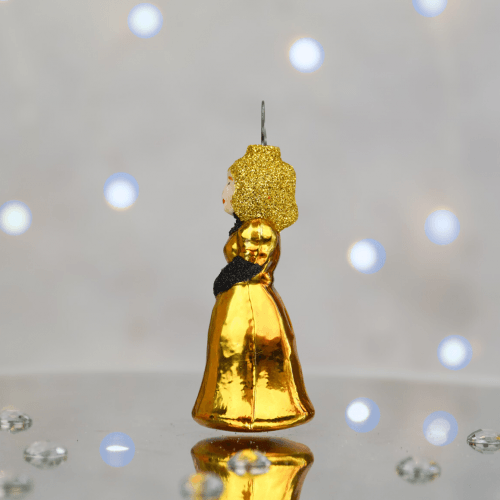 Елочная игрушка Santa Shop Принцеса Золотой 8 см 4820001180183