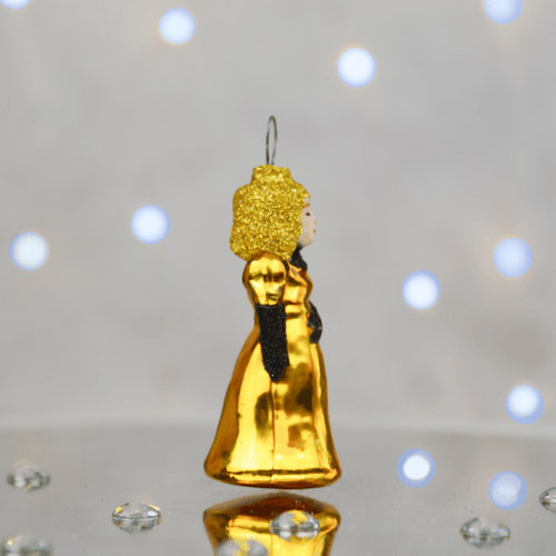 Елочная игрушка Santa Shop Принцеса Золотой 8 см 4820001180183