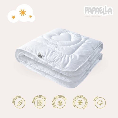 Детское одеяло Papaella Air Dream Белый 100х135 см 8-12294