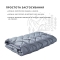 Одеяло спальный мешок Ideia Турист 140х190 см Серый 8-34955