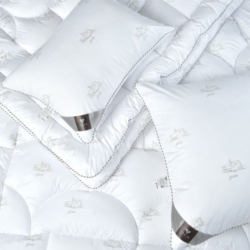 Всесезонное одеяло односпальное Ideia Super Soft Classic 140х210 см Белый 8-11784
