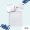 Летнее одеяло полуторное Ideia Super Soft Premium 155х215 см Белый 8-11879