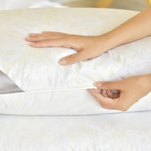 Пуховая подушка для сна Ideia Natural 50x70 см Белый 8-11515