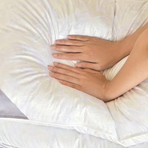 Пуховая подушка для сна Ideia Natural 50x70 см Белый 8-11515