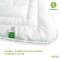Летнее одеяло евро двуспальное Ideia Botanical Bamboo 200х210 см Белый 8-32467