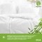 Всесезонное одеяло евро двуспальное Ideia Botanical Bamboo 200х210 см Белый 8-30054
