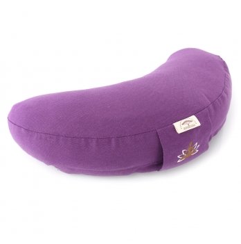 Подушка для медитации и йоги Idea с гречневой шелухой 46х25х10 см Фиолетовый 8-30233