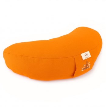 Подушка для медитации и йоги Ideia с гречневой шелухой 46х25х10 см Оранжевый 8-30233