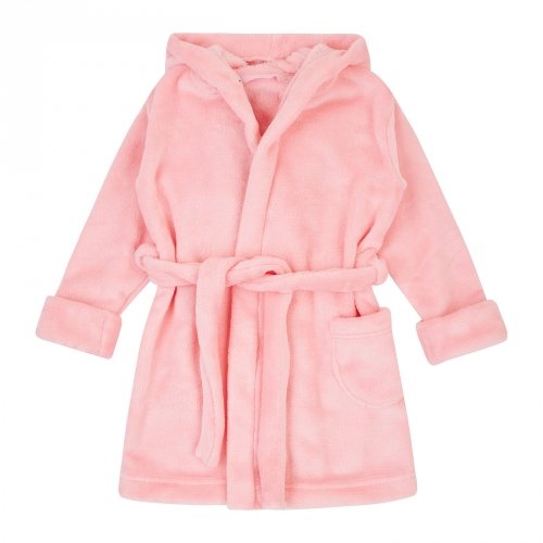 Махровый халат для детей ЛяЛя 1,5 - 5 лет Велсофт Светло-розовый 16МХ101_5-322