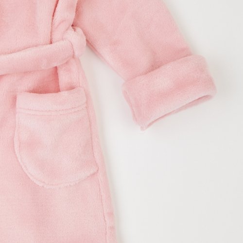 Махровый халат для детей ЛяЛя 1,5 - 5 лет Велсофт Светло-розовый 16МХ101_5-322