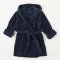 Махровый халат для детей ЛяЛя 1,5 - 5 лет Велсофт Темно-синий 16МХ101_5-33