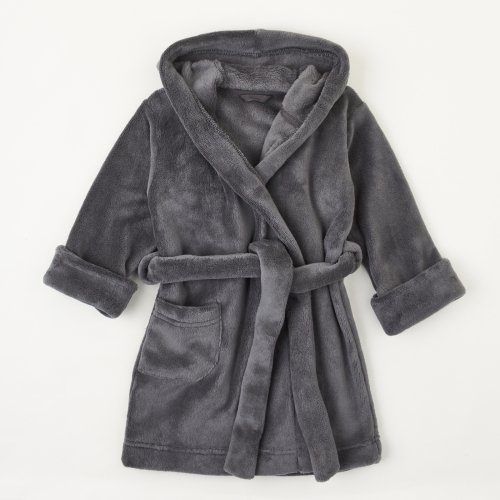 Махровый халат для детей ЛяЛя 5 - 17 лет Велсофт Графитовый 16МХ102_5-55